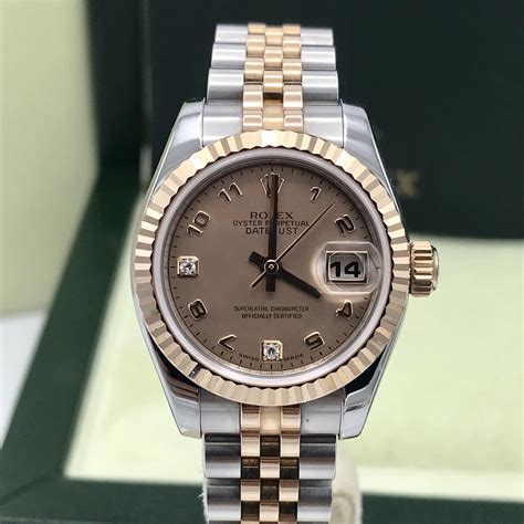 ladies rose gold and silver rolex|Rolex datejust rose gold diamond.